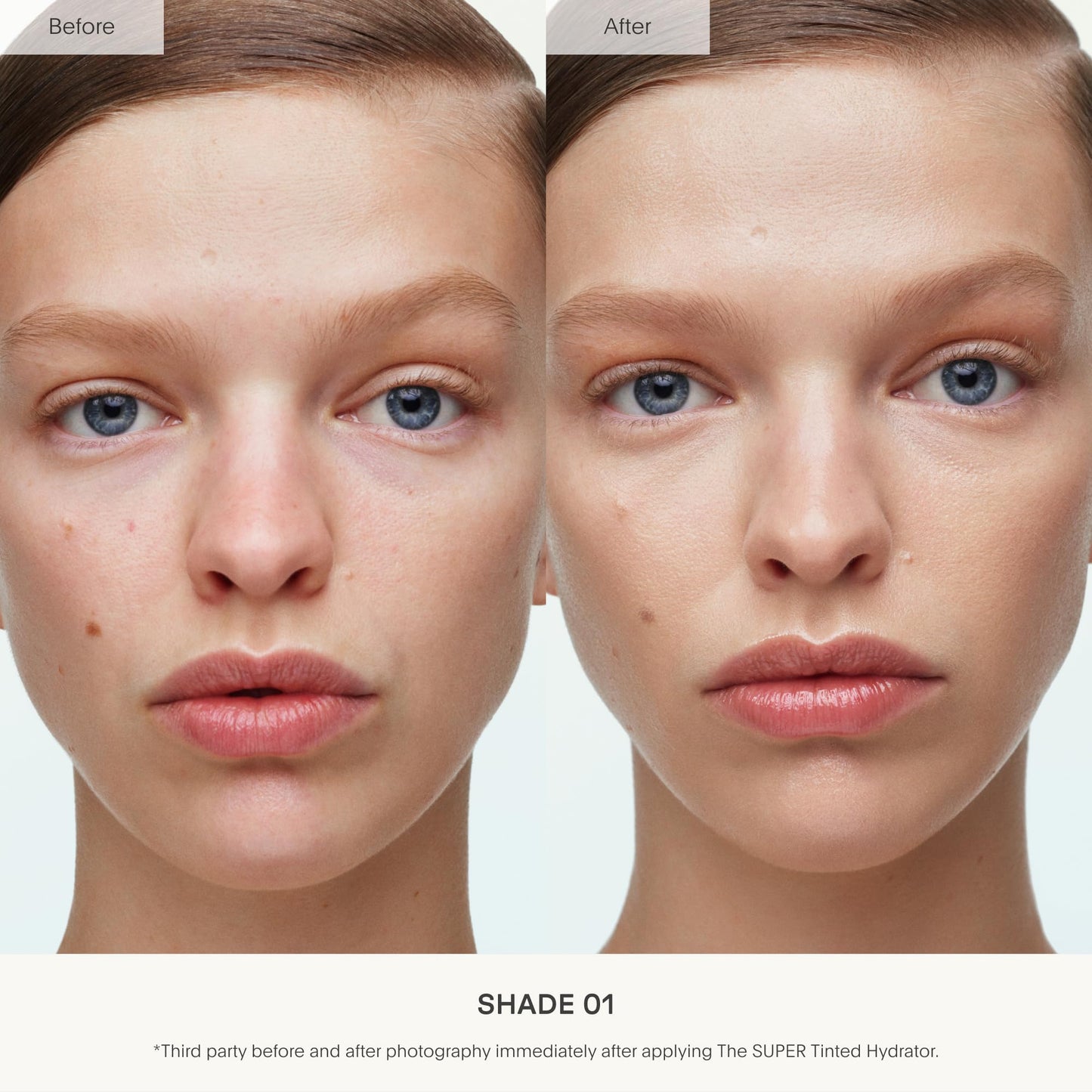 U Beauty The Super Tinted Hydrator Hyaluronic Acid Moisturizing Cream - Mega-Dose Skin Hydrator for Supple, Smooth, and Softer-Looking Skin For Up