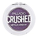 Palladio Crushed Metallic Eyeshadow, Nebula, Pressed Pigments for Highly Reflective Foil Finish, Cream Eyeshadow w/No Creasing, Amazing Color Depth