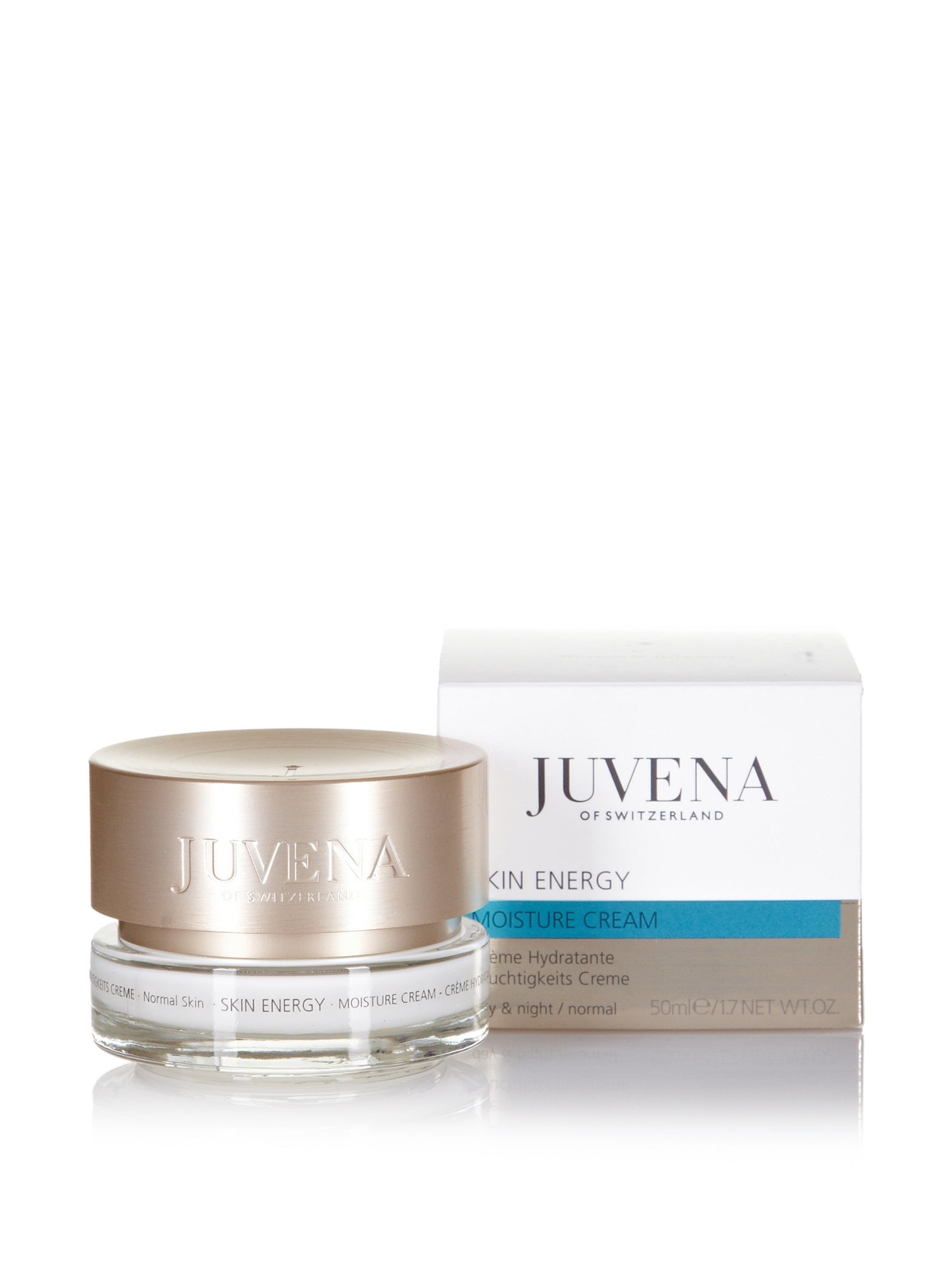 Juvena Skincare Energy Age Reversing Facial Moisture Cream, 1.7 Oz, clear