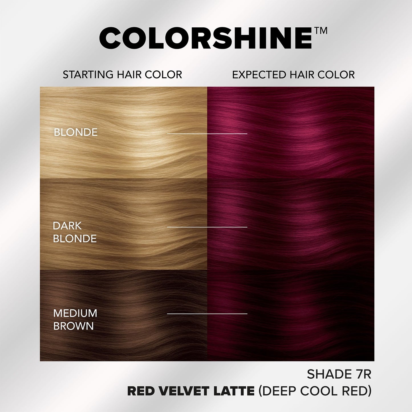 Splat ColorShine Demi-Permanent Hair Color, Red Velvet Latte