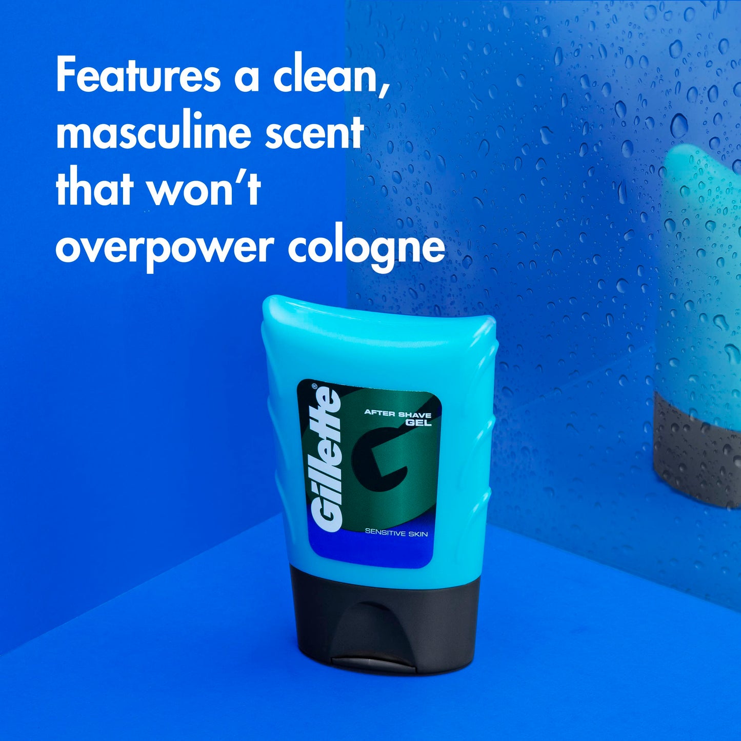 Gillette After Shave Gel for Men, Aftershave for Men, After Shave Lotion for Men, Calms, Soothes and Refreshes Sensitive Skin, Light Fragrance, 2.5 Beauty and Personal Care Gillette