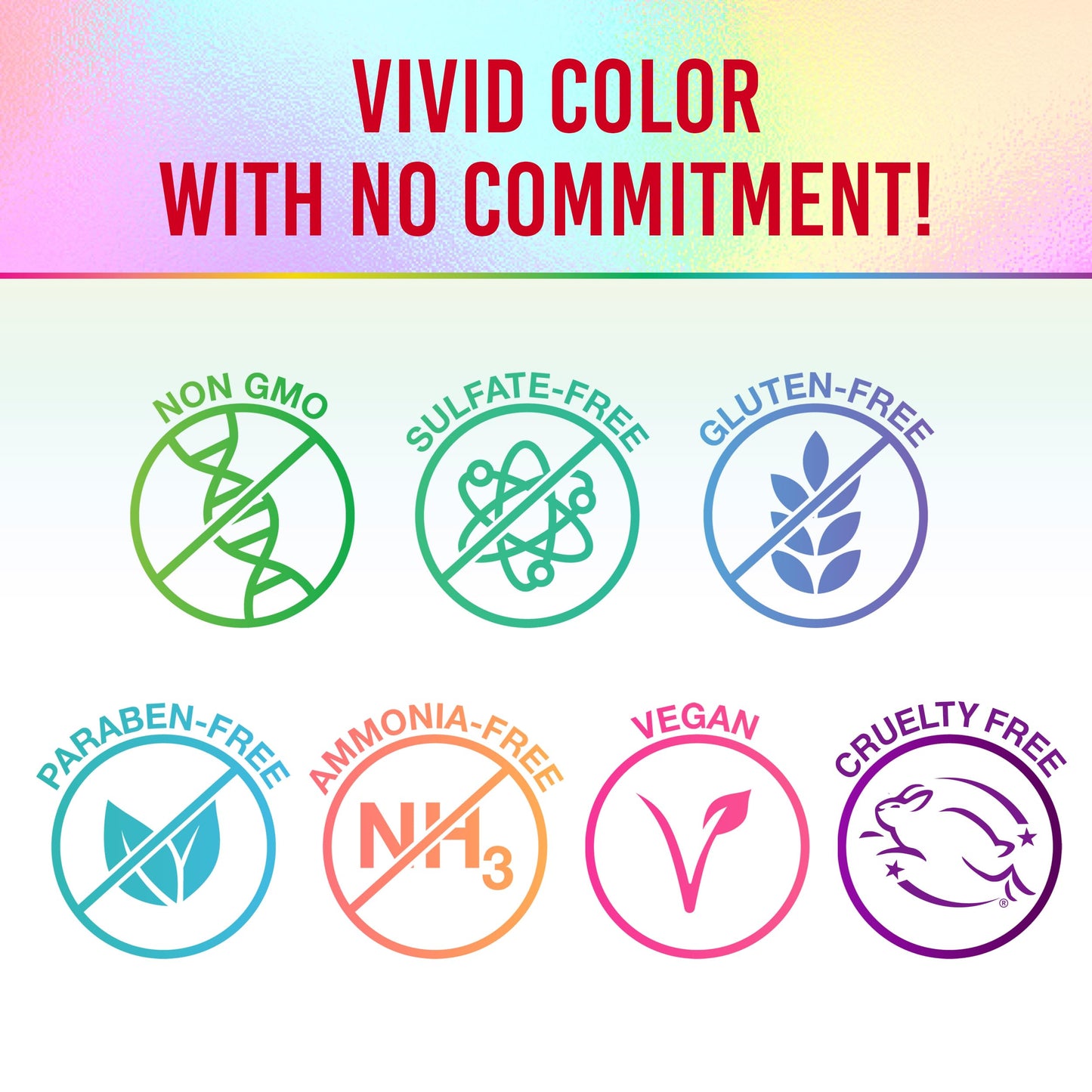 Punky Temporary Hair Color Spray, Cougar Red, Non-Damaging Spray-On Hair Dye Instant Vivid Hair Color, 3.5 oz, 1-Pack