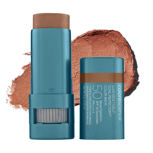 Colorescience Sunforgettable Total Protection Color Balm SPF 50, for Cheeks & Lips - Bronze Beauty and Personal Care Colorescience