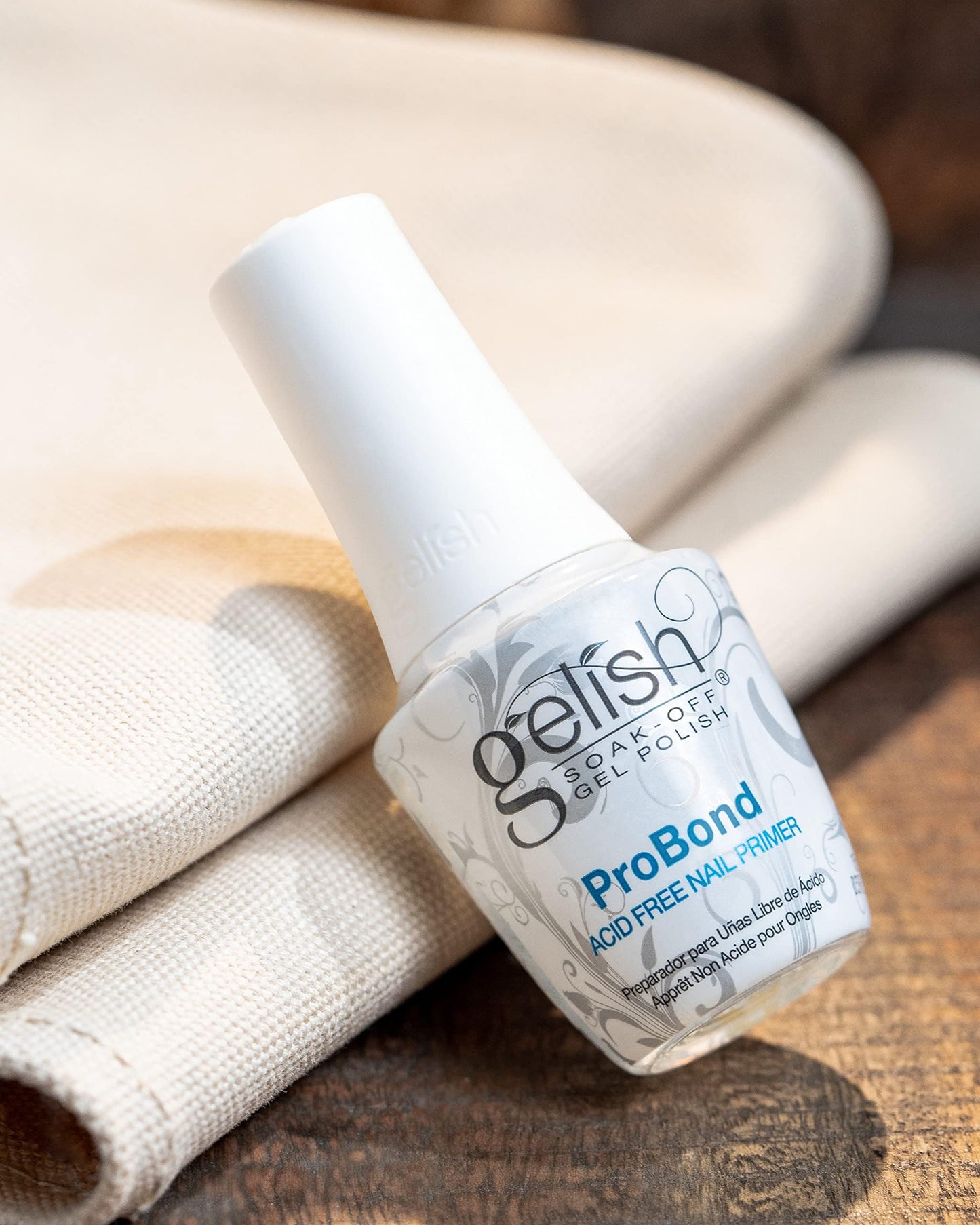 Gelish ProBond Nail Primer - Acid-Free Gel & Acrylic Adhesion, pH-Balanced, Promotes Long-Lasting Bond for Nail Plates, Safe for Natural Nails (15mL)