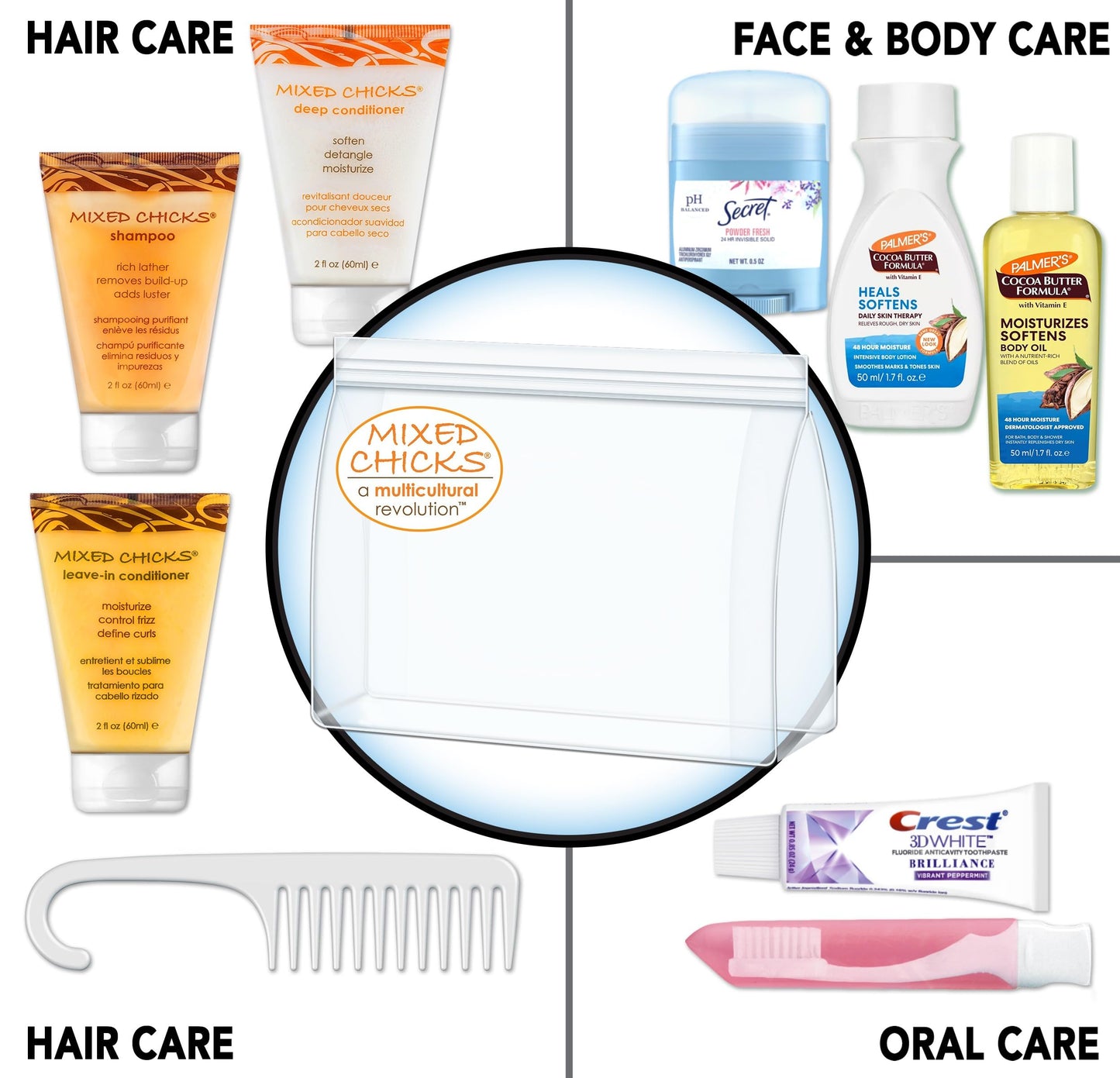 Convenience Kits International 10pc Multicultural Kit featuring Mixed Chicks