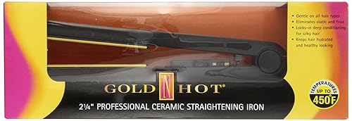 Gold N Hot GH2145 2-1/4" Professional Ceramic Flat Iron