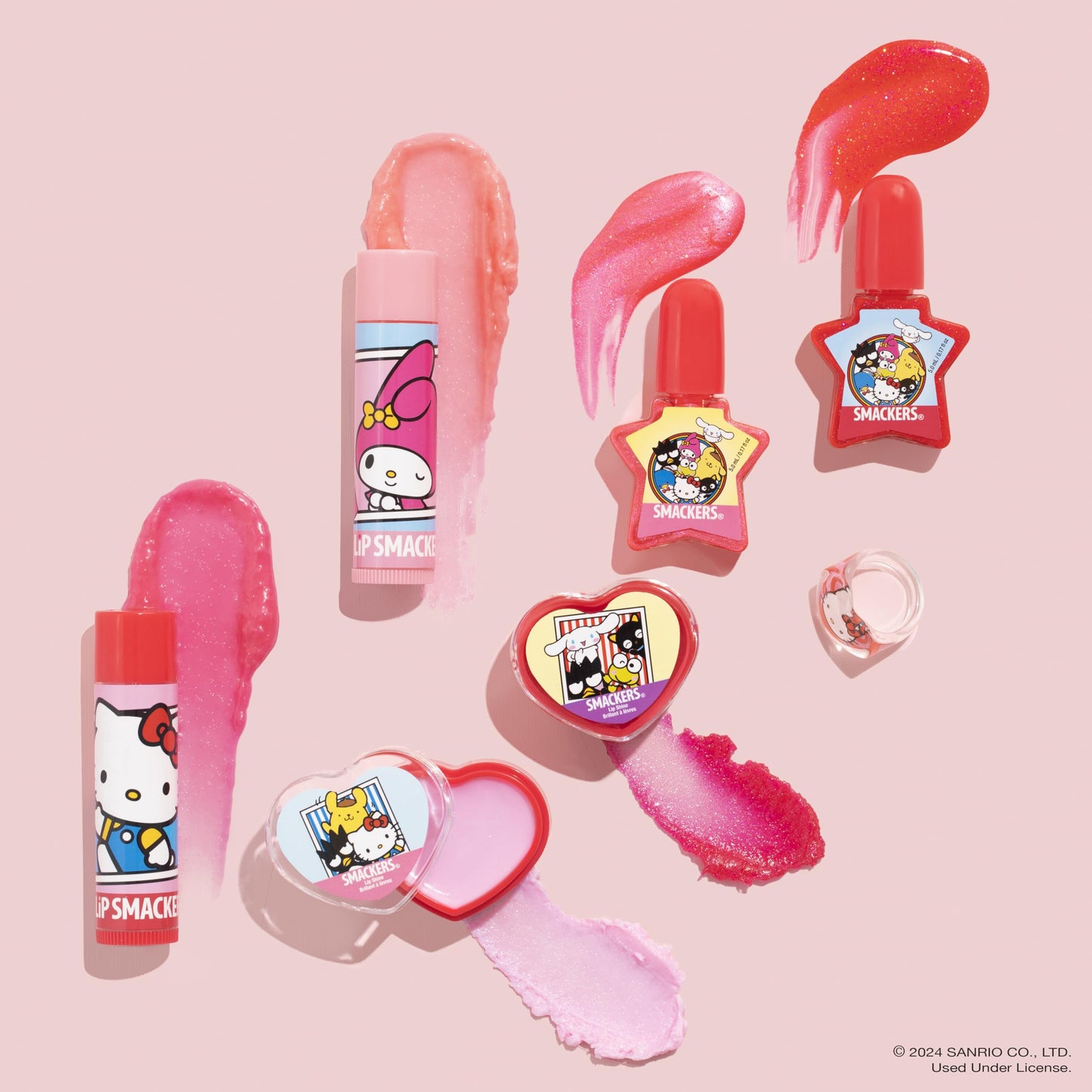 Lip Smacker Glam It Up Makeup Bag, Moisturizing Lip Balms, Colorful Nail Polishes, Hair Accessories, Convenient Travel Tote Bag, Perfect Holiday Beauty and Personal Care Lip Smacker