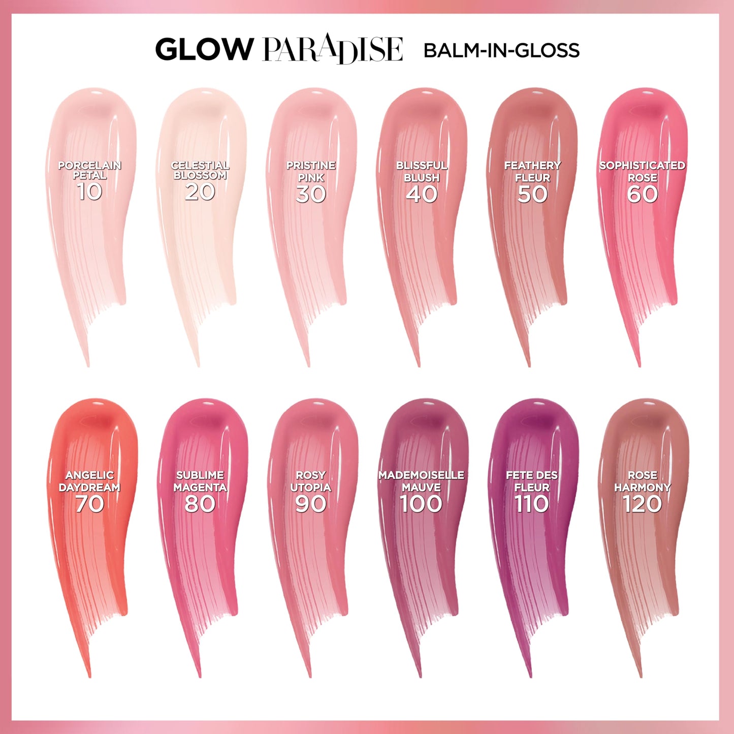 L'Oreal Paris Glow Paradise Hydrating Tinted Lip Balm-in-Gloss with Pomegranate Extract & Hyaluronic Acid, Ultra-Gentle, Non-Sticky Formula, Celestial