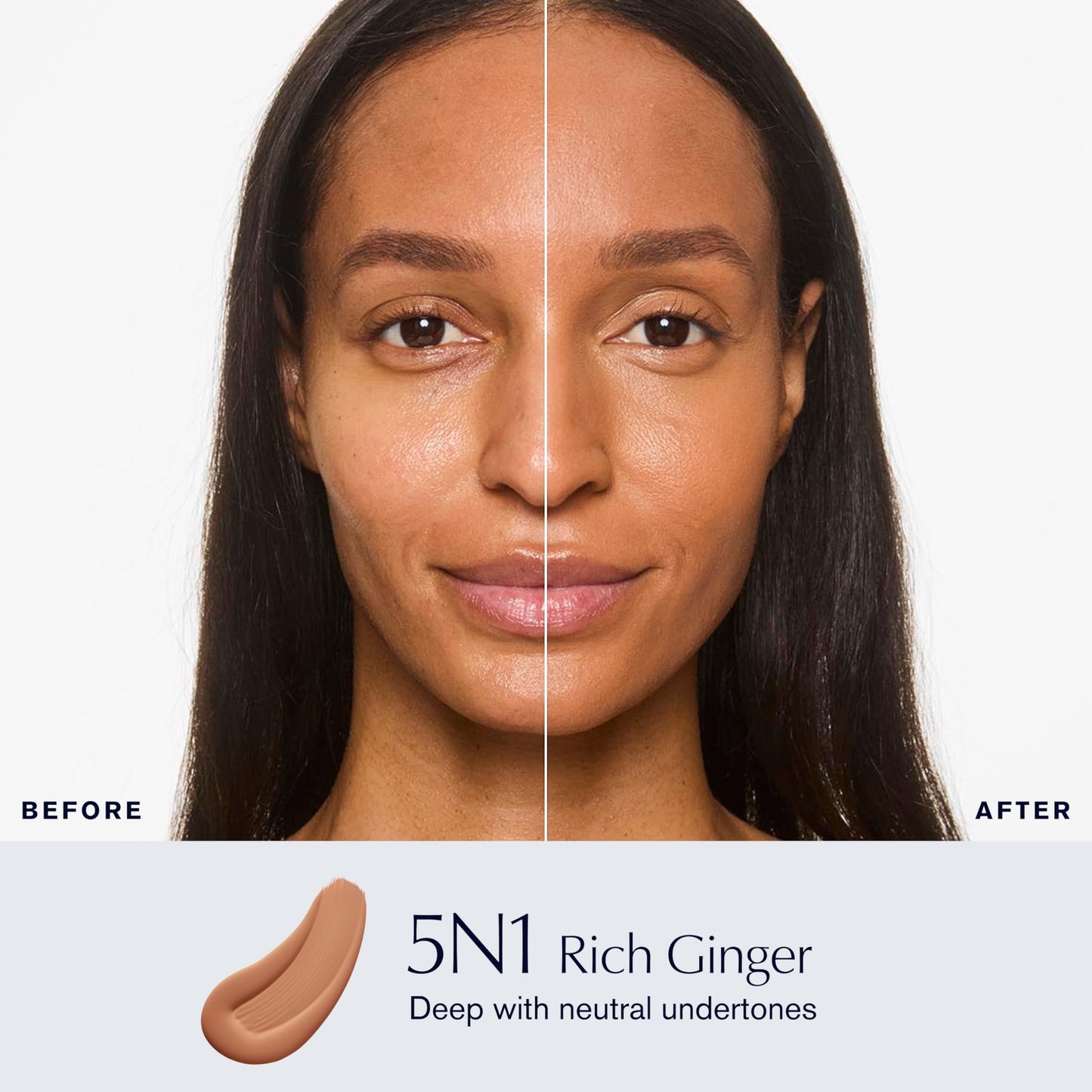 Estée Lauder Double Wear Stay-in-Place Foundation Makeup | 36-Hour Long-Wear Matte Foundation, 1 Fl Oz, 5N1 Rich Ginger