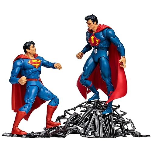 McFarlane Toys - DC Multiverse Superman vs Superman of Earth-3 with Atomica 7in Figure 2pk