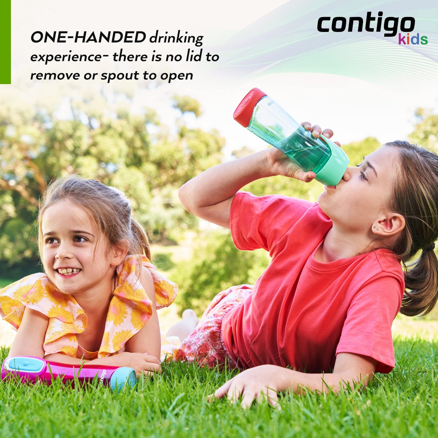 Contigo Swish Autoseal Water Bottle, Large BPA Free Drinking Bottle, Leakproof Gym Bottle, Ideal for Sports, Running, Bike, Running, Hiking, 500 ml