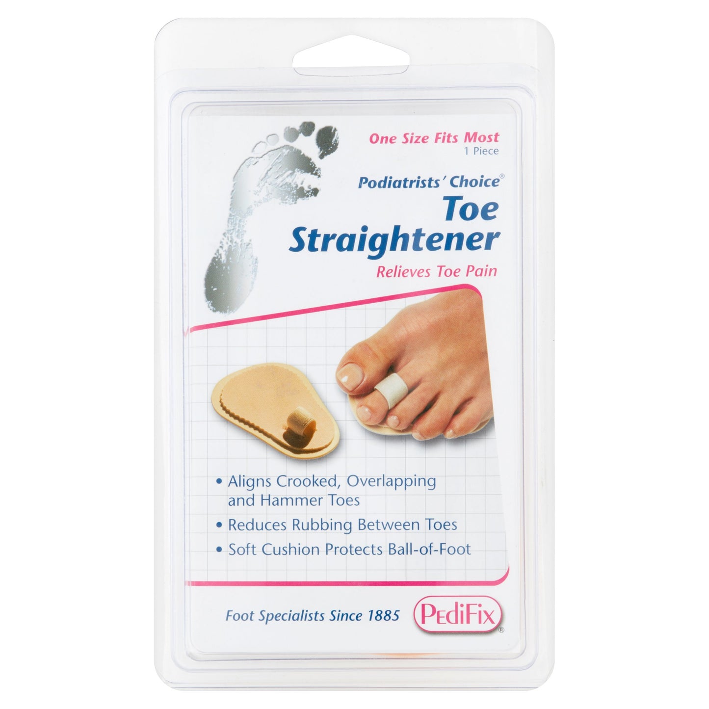 PediFix Toe Straightener [#P55] One Size Fits Most 1 Each (Pack of 8) Beauty & Personal Care Pedifix