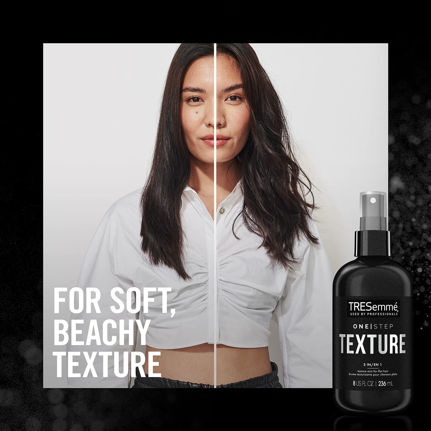 TRESemmé One Step 5-in-1 Hair Mist For Flat Hair Texture Mist Hair Care for Grip and Texture 8 oz