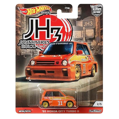 Hot Wheels '85 Honda City Turbo Ii Vehicle