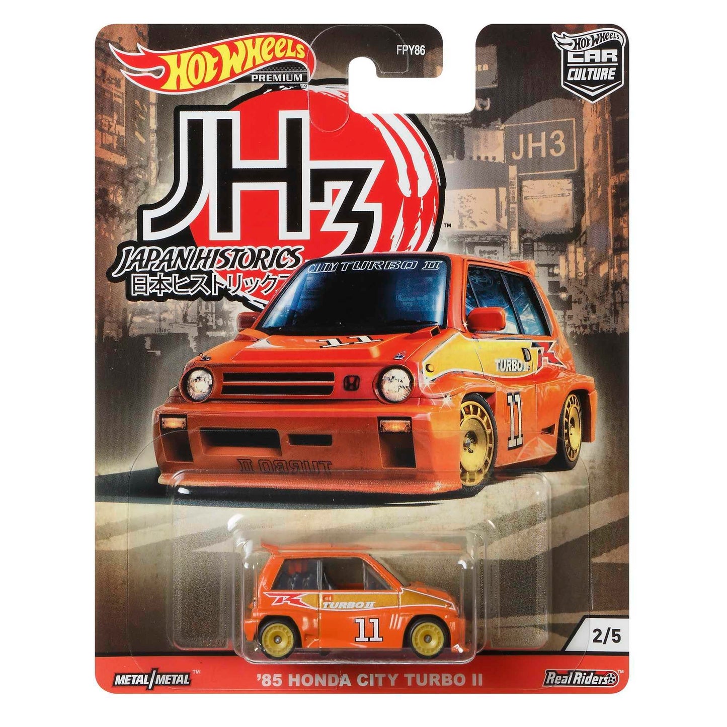 Hot Wheels '85 Honda City Turbo Ii Vehicle