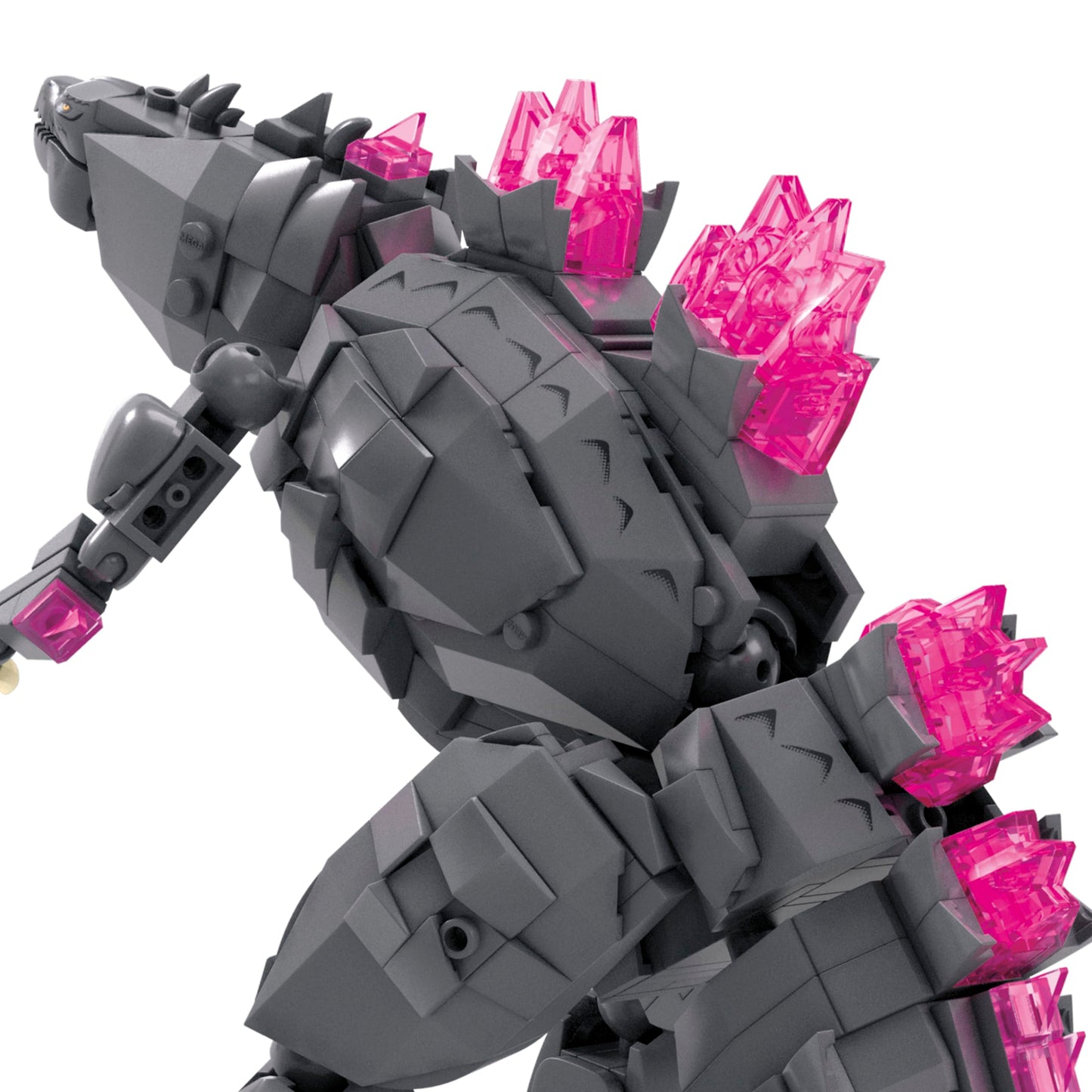 MEGA Godzilla x Kong The New Empire Building Set Action Figure Godzilla with 543 Pieces and Accessories, 8 Inches Tall, for Adult Collectors