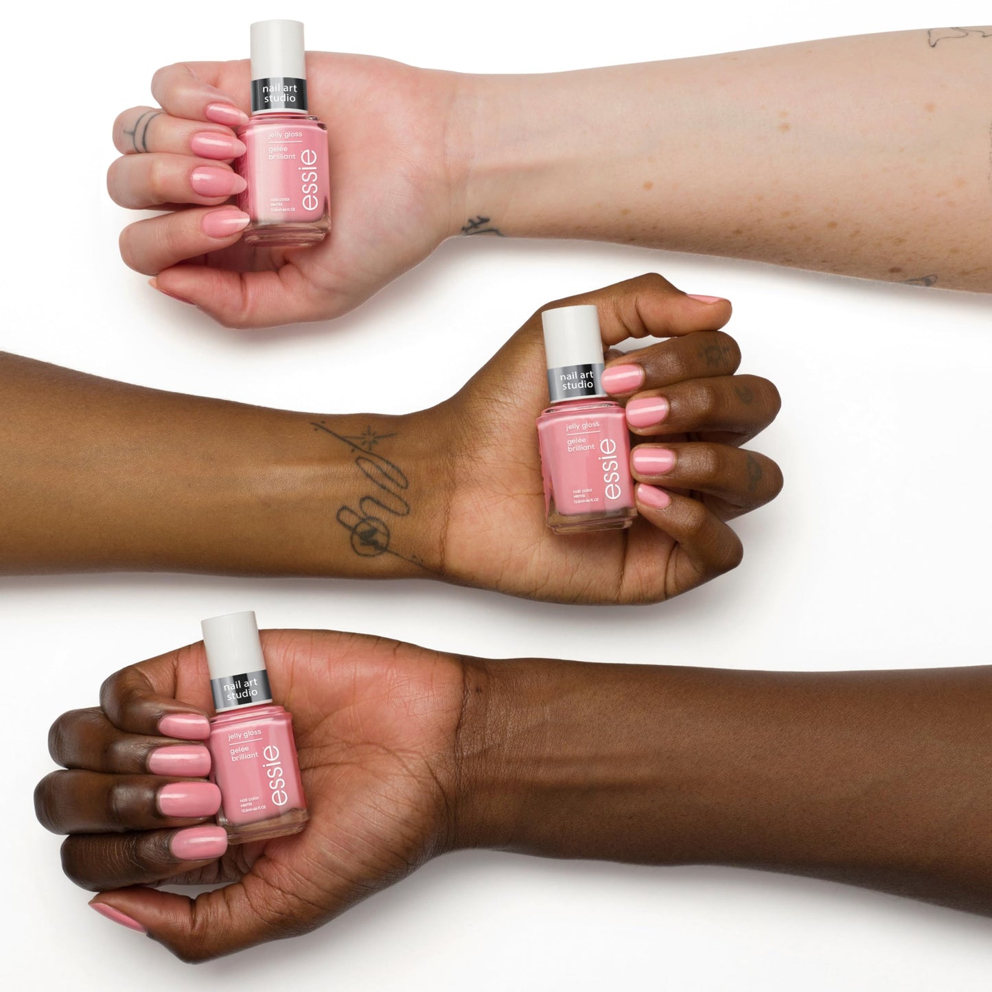 essie Nail Art Studio Jelly Gloss Polish, Vegan, Sheer Pink Nail Polish, Blush Jelly, 0.46 Fl Oz Beauty & Personal Care essie