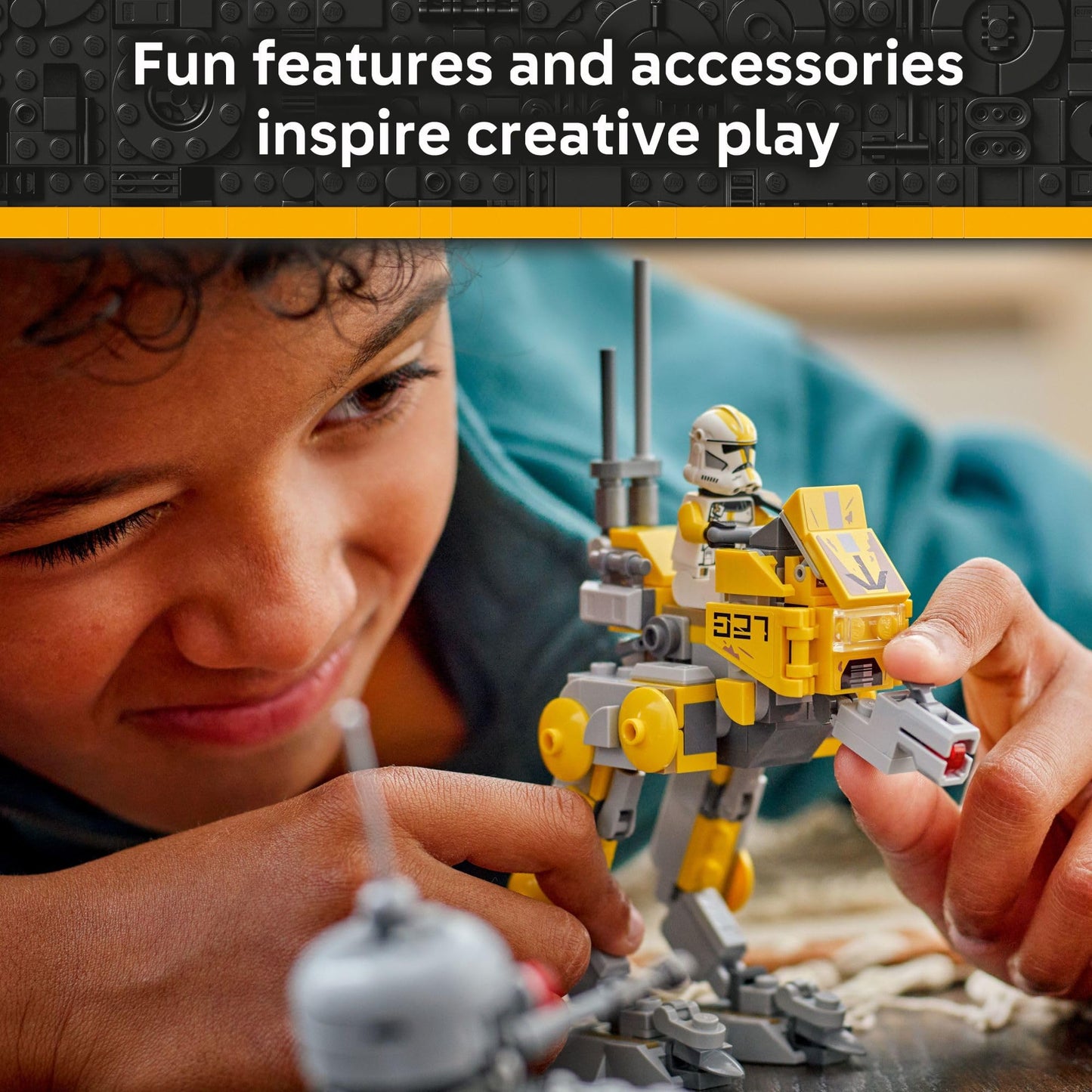 LEGO Star Wars 327th Star Corps Clone Troopers Battle Pack, Buildable Toy Set for Kids Ages 7+, Collectible Model Kit & Gift Idea, 75431