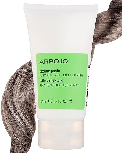 ARROJO Texture Hair Paste - Matte Finish Hair Styling Products - Mid-Hold Hair Paste for Men & Women - Molding Paste w/Vitamin B5 & Oat Proteins