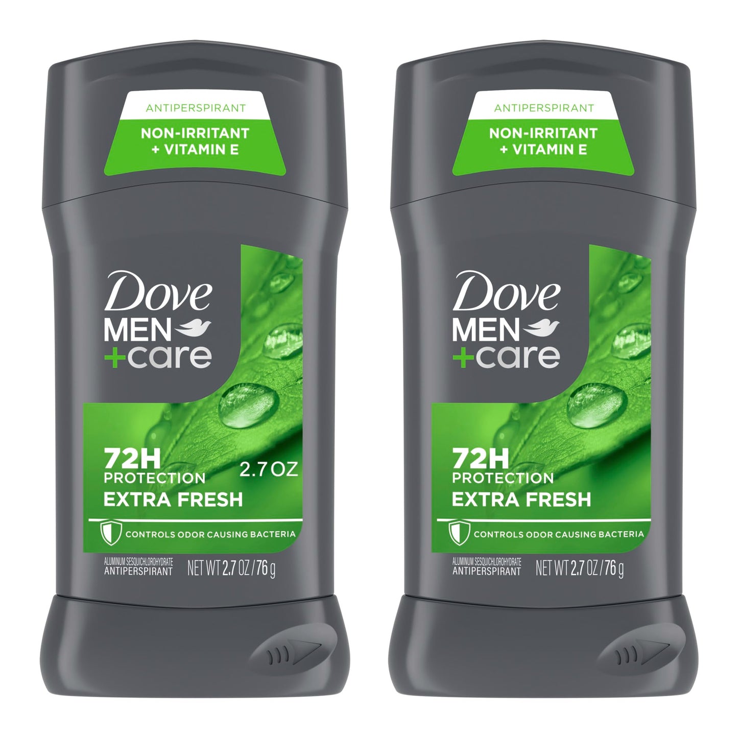 Dove Men+Care Antiperspirant Stick Extra Fresh 2.7 oz, Twin Pack Beauty and Personal Care DOVE MEN + CARE