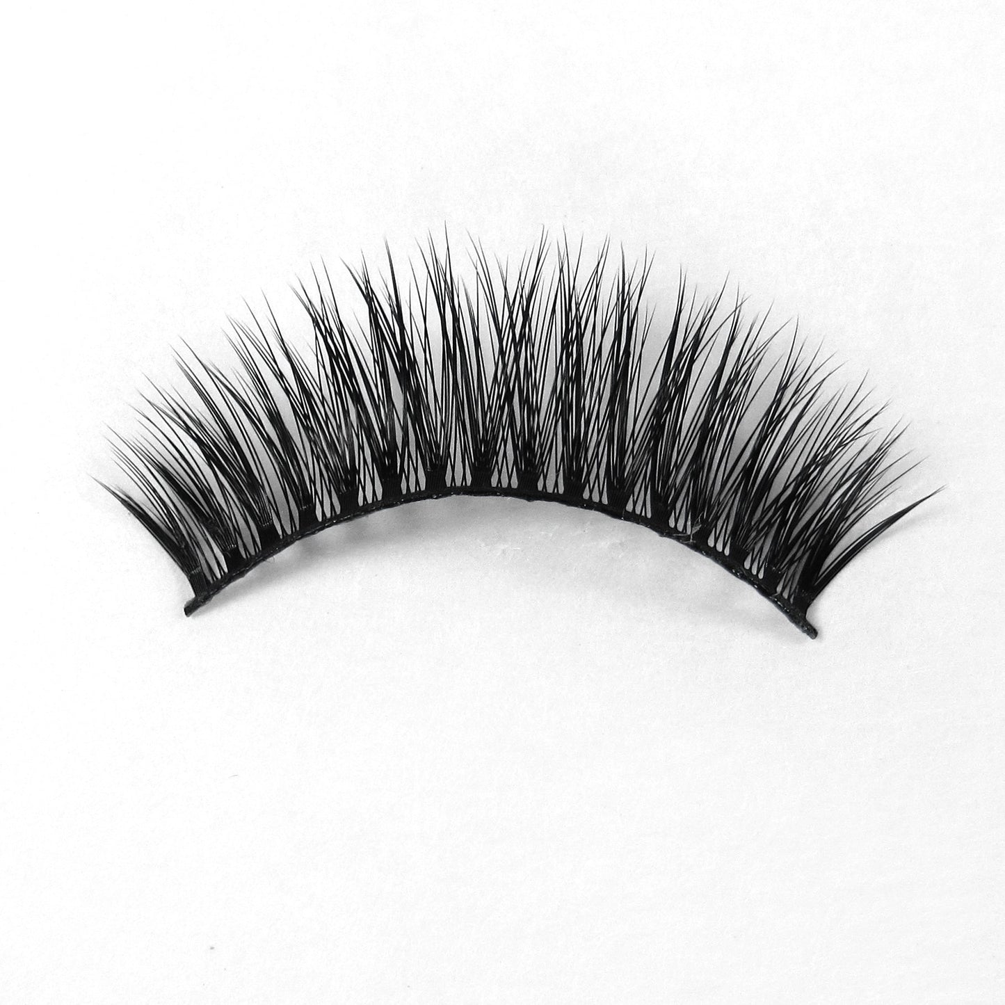 Missamé SULTRY Deluxe Beauty False Eyelashes Set, Handmade Lashes with Premium Synthetic Fibers, Black, 3 Pairs of Strip Lash