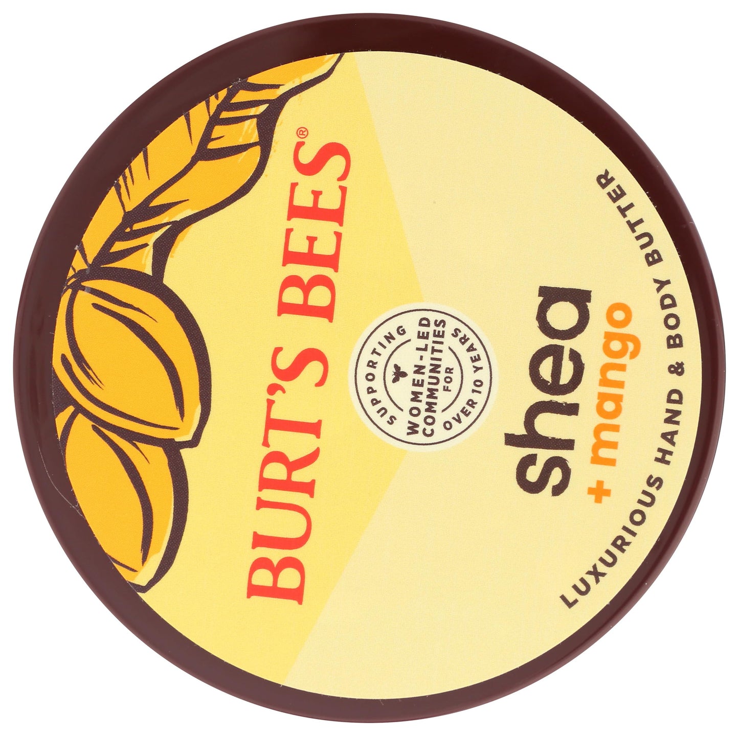 Burt's Bees, Shea & Mango Hand & Body Butter, 6.5 Ounce