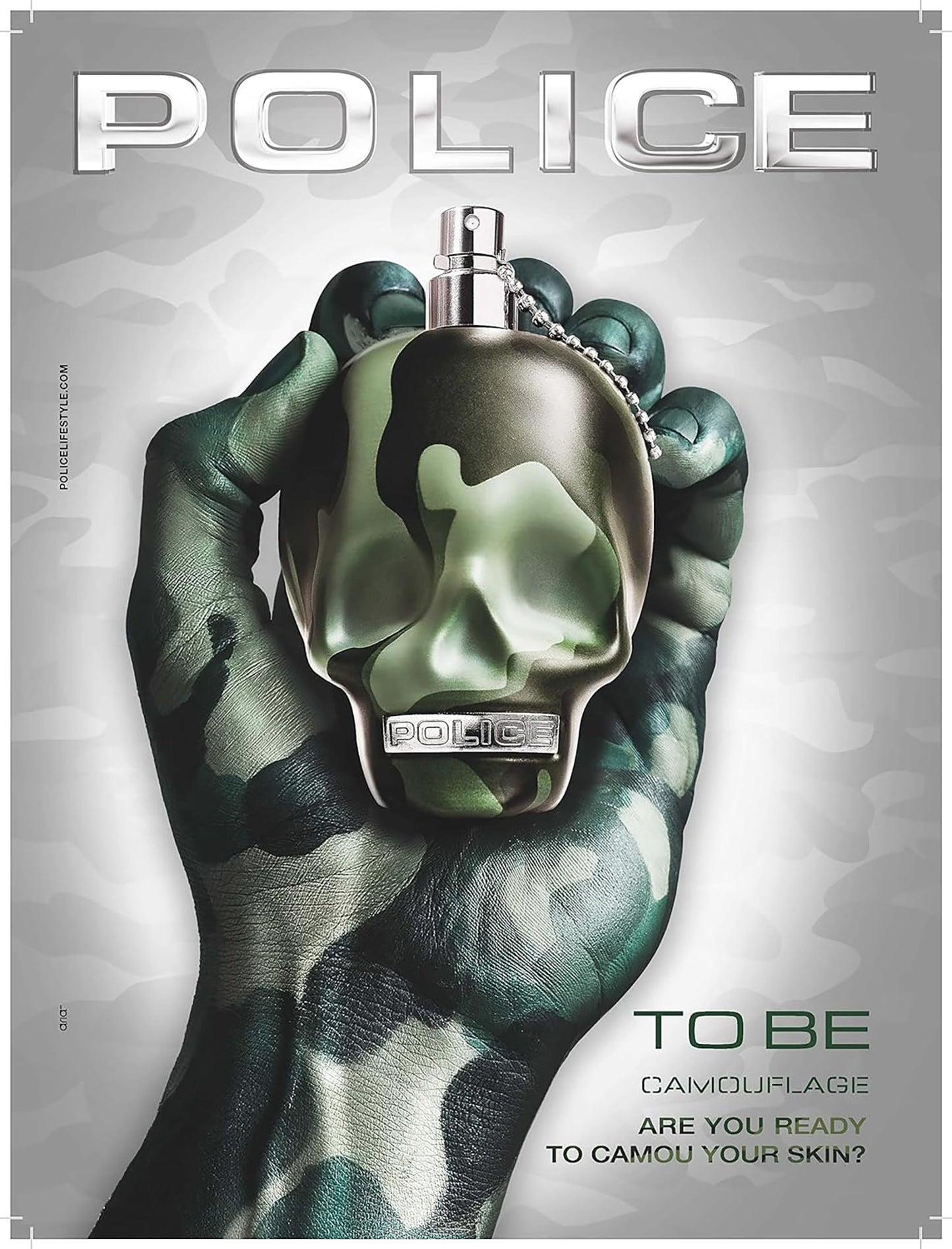 To Be Camouflage By Police - Fragrance For Men - A Cocktail Of Citrus And Cold-Spicy Tones - For The Irreverent And Decisive Man - Fresh, Ozonic