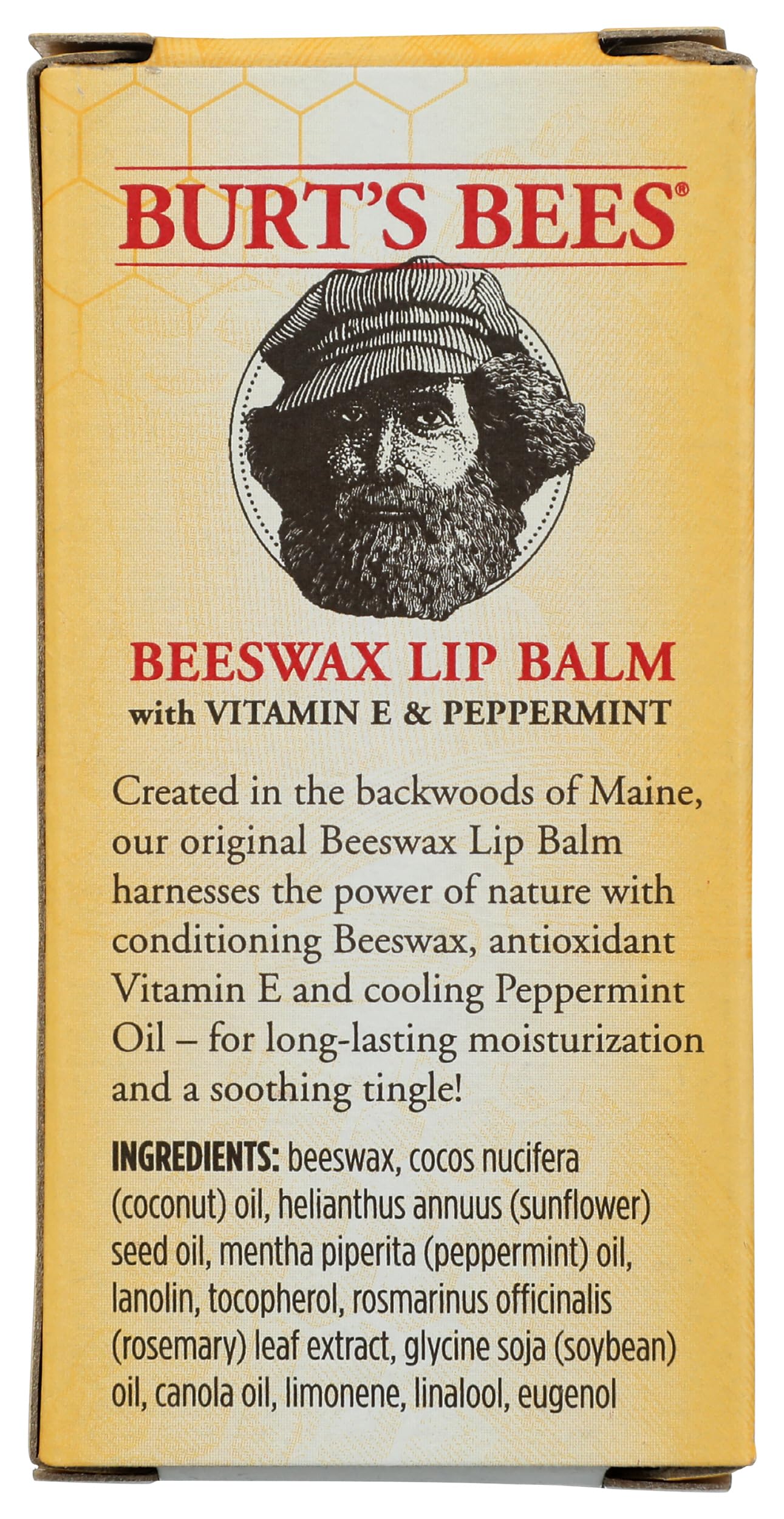 Burts Bees 2 Pack Beeswax Lip Balm, 0.3 OZ