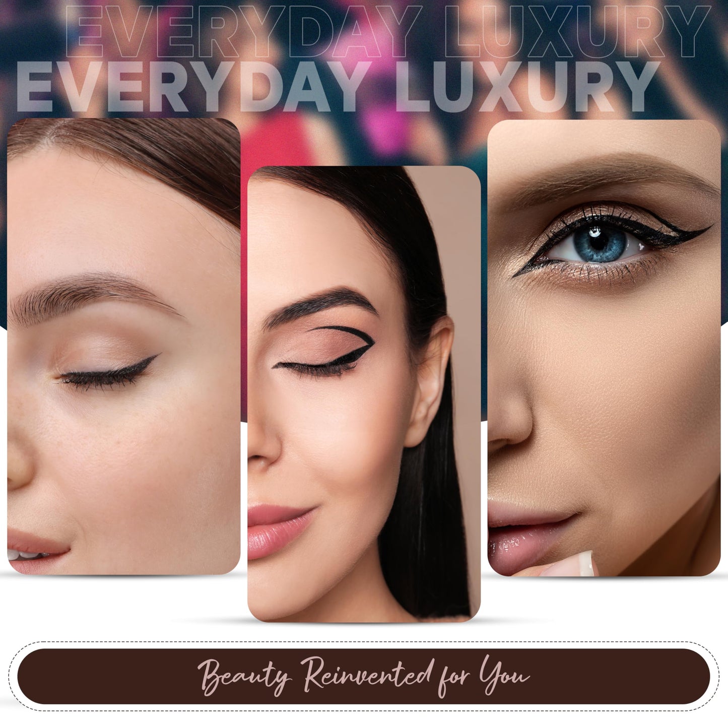 Profusion Cosmetics Everlasting Waterproof Liquid Eyeliner, Achieve Bold Statement Eyes Effortlessly With this Essential Beauty Tool, Long Lasting