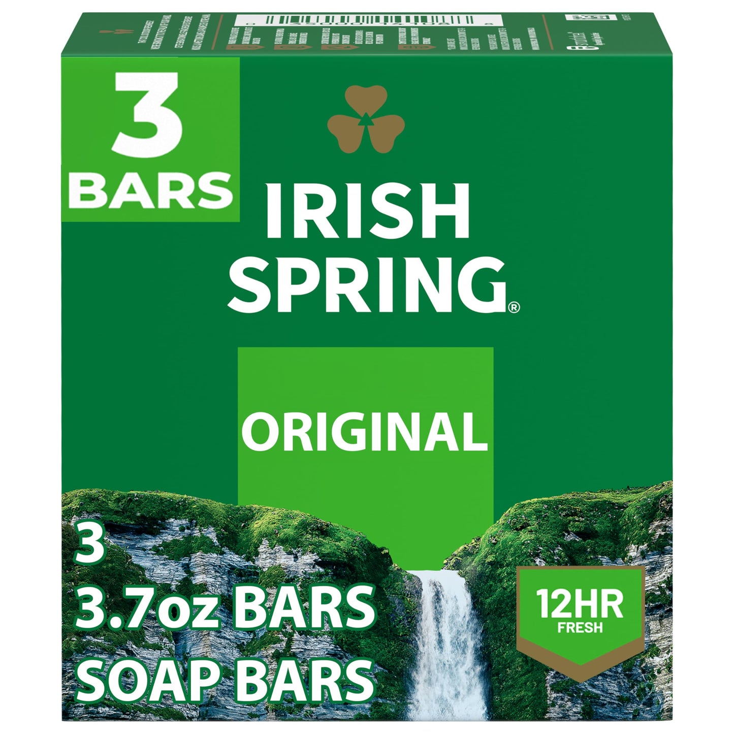 Irish Spring Deodorant Bar Soap, Original, Green Irish Spring, 11.1 Ounce Beauty & Personal Care Irish Spring