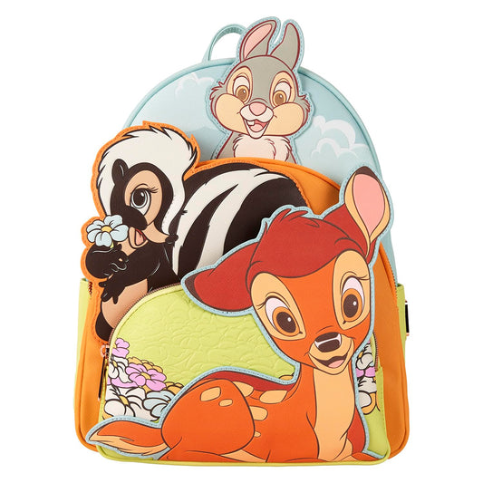 Loungefly Disney Bambi Triple Pocket Mini Backpack