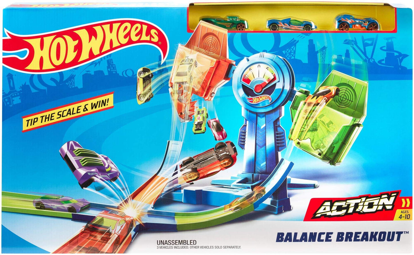 HOT WHEELS BALANCE BREAKOUT Play Set