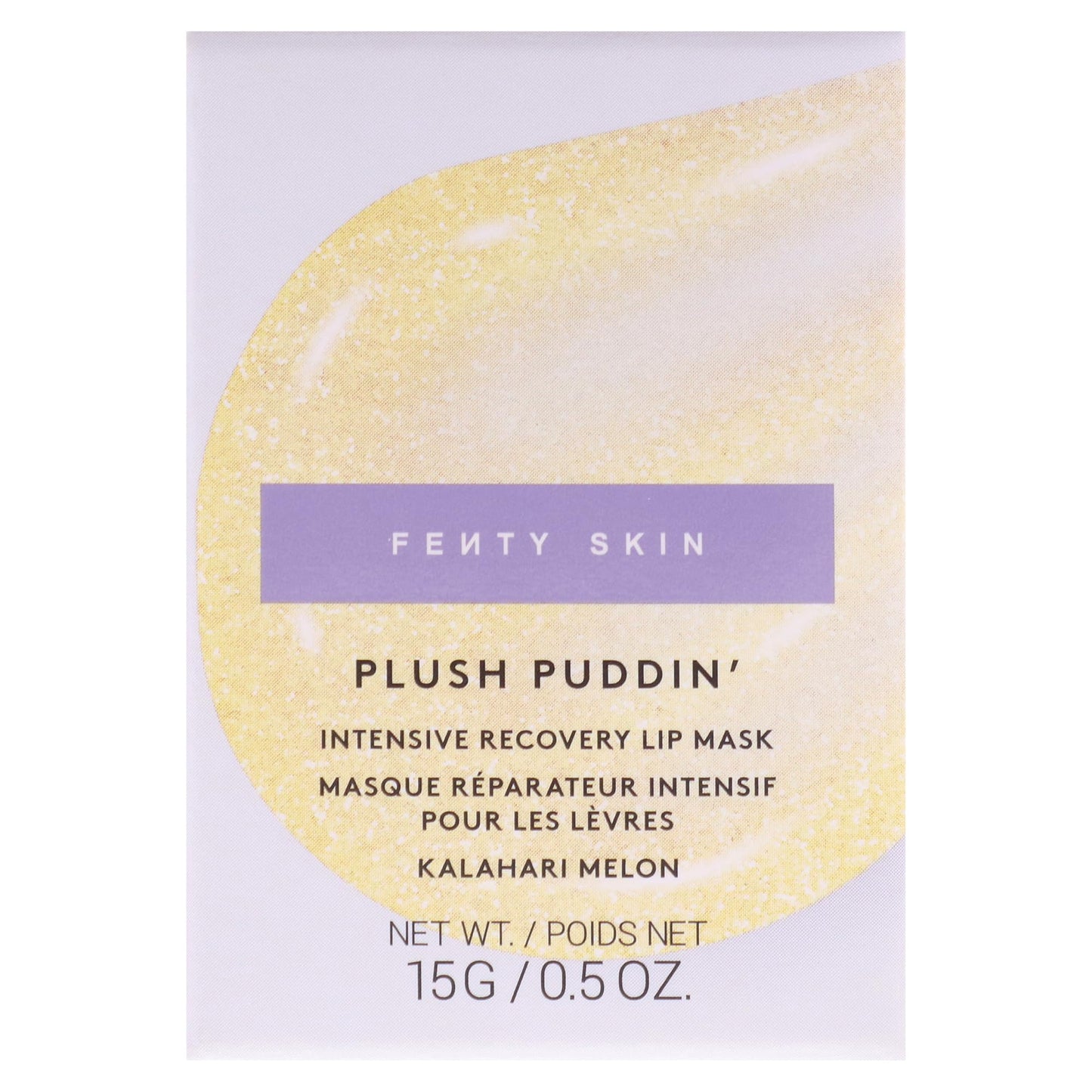 Plush Puddin Intensive Recovery Lip Mask - Kalahari Melon by Fenty Beauty for Women - 0.5 oz Lip Mask