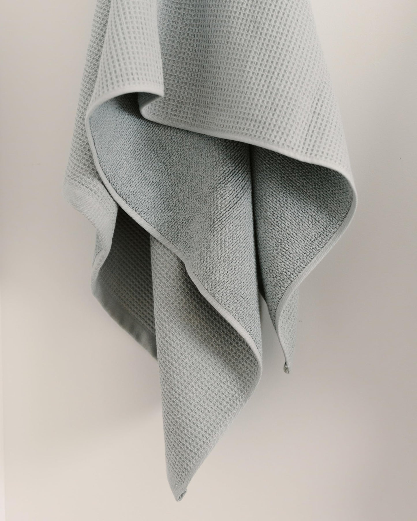 Cozy Earth Waffle Bath Towels - 60% Cotton 40% Viscose from Bamboo Bath Towels 30 x 58 Inches - Soft & Absorbent Terry, Reversible Mini Textured…