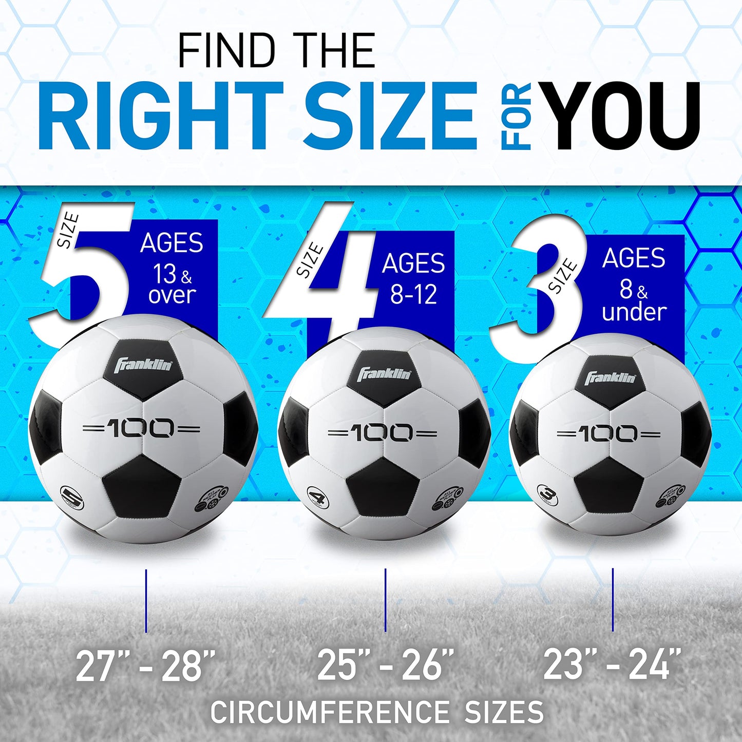 Size 3 Competition 100 Soccer Ball