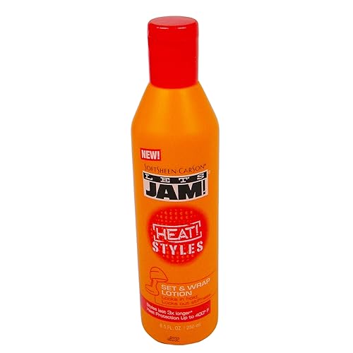 Let's Jam Heat Styles Set & Wrap Lotion 8.5oz