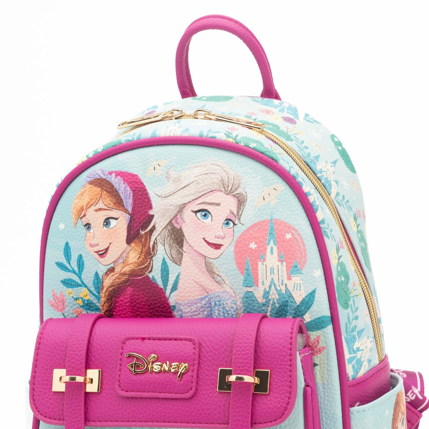 Wondapop - Frozen - Elsa and Anna 11" Vegan Leather Fashion Mini Backpack