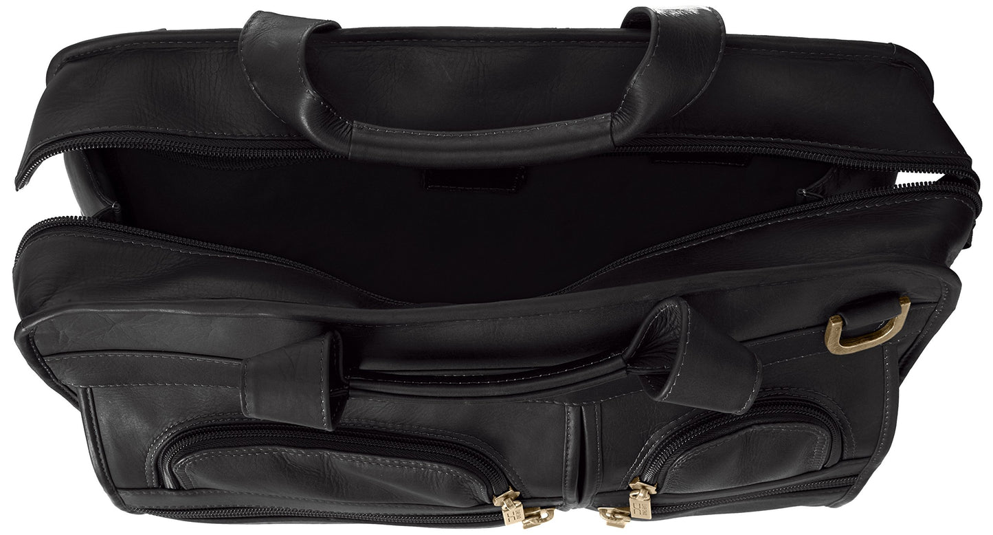 Claire Chase Slimline Executive Briefcase, Black, One Size
