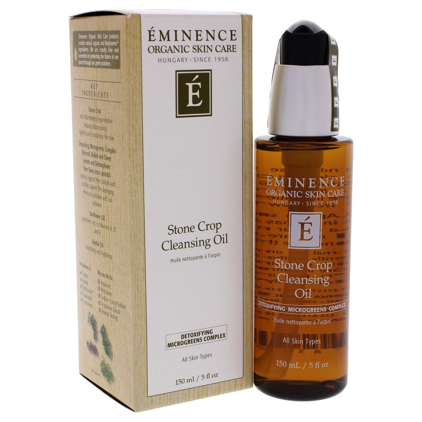 Eminence Organics Stone Crop Body Oil, 8.16 Fl Oz