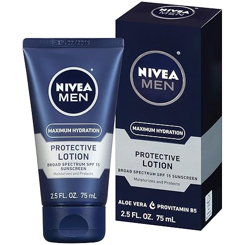 NIVEA FOR MEN Original, Protective Lotion SPF 15 2.50 oz (Pack of 2)