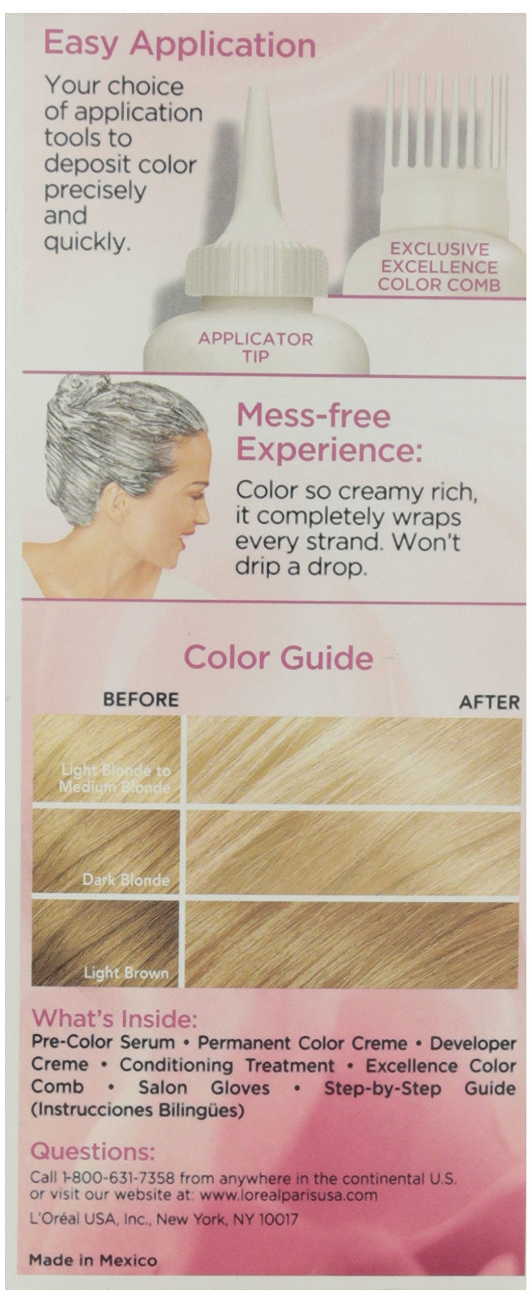L’Oreal ParisExcellence #9 Nat Blonde Hair Color, 1 ct