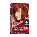 Revlon Colorsilk Beautiful Color Permanent Hair Color, Long-Lasting High-Definition Color, Shine & Silky Softness with 100% Gray Coverage, Ammonia