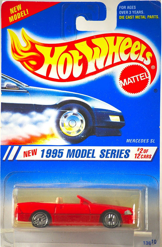B13 HOT WHEELS 1995 MERCEDES MOC