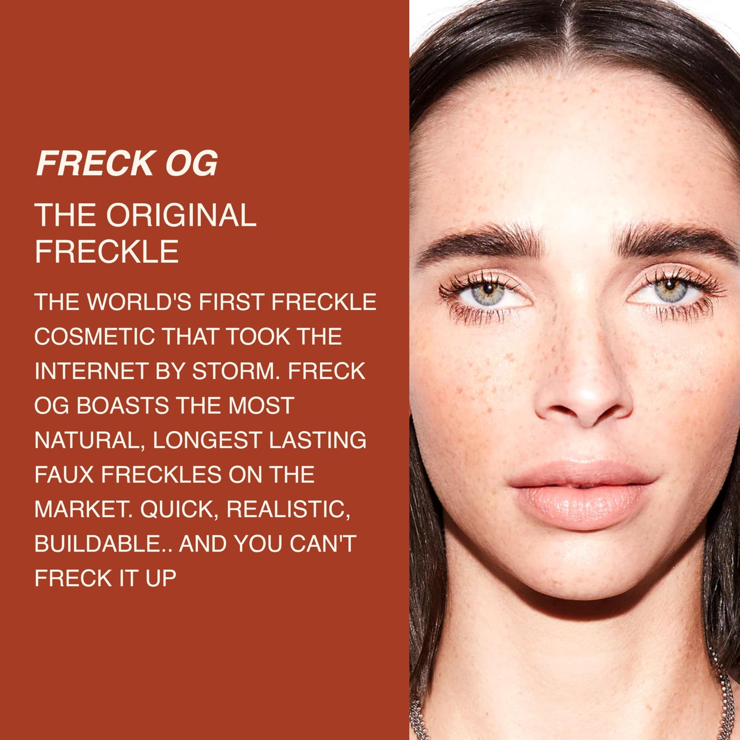 Freck Beauty, The Original Freckle Pen, XL - Natural-Looking, Buildable and Long-Lasting Faux Freckles with Clean, Vegan Formula, All Skin Tones, XL