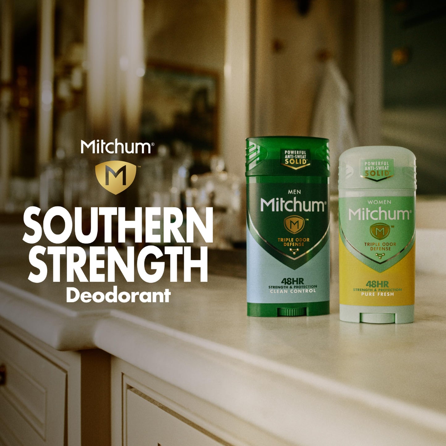 Mitchum Men Advanced Control, Clean Control Invisible Solid 2.7 oz (Pack of 6)