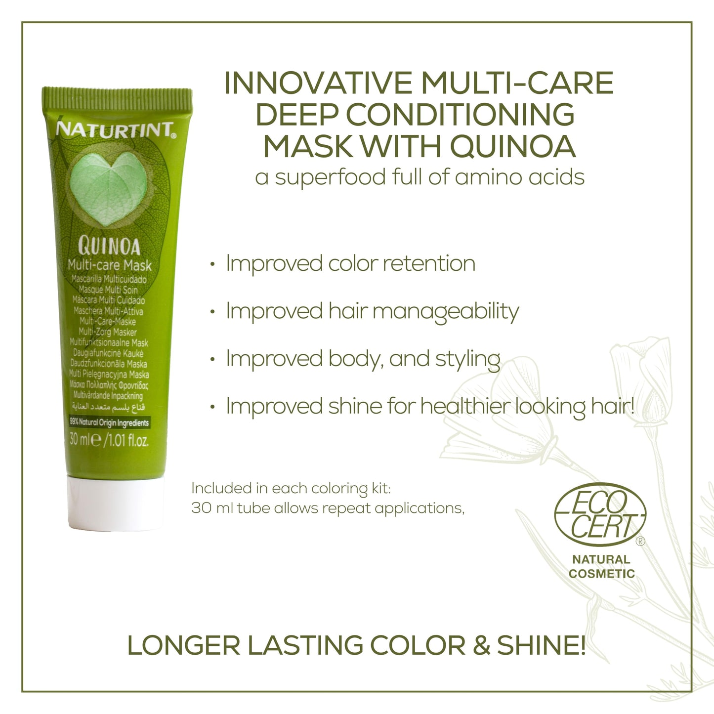 Naturtint 6A Dark Ash Blonde Permanent Hair Color (Pack of 6), Ammonia Free, Vegan, Cruelty Free, up to 100% Gray Coverage, Long Lasting Results