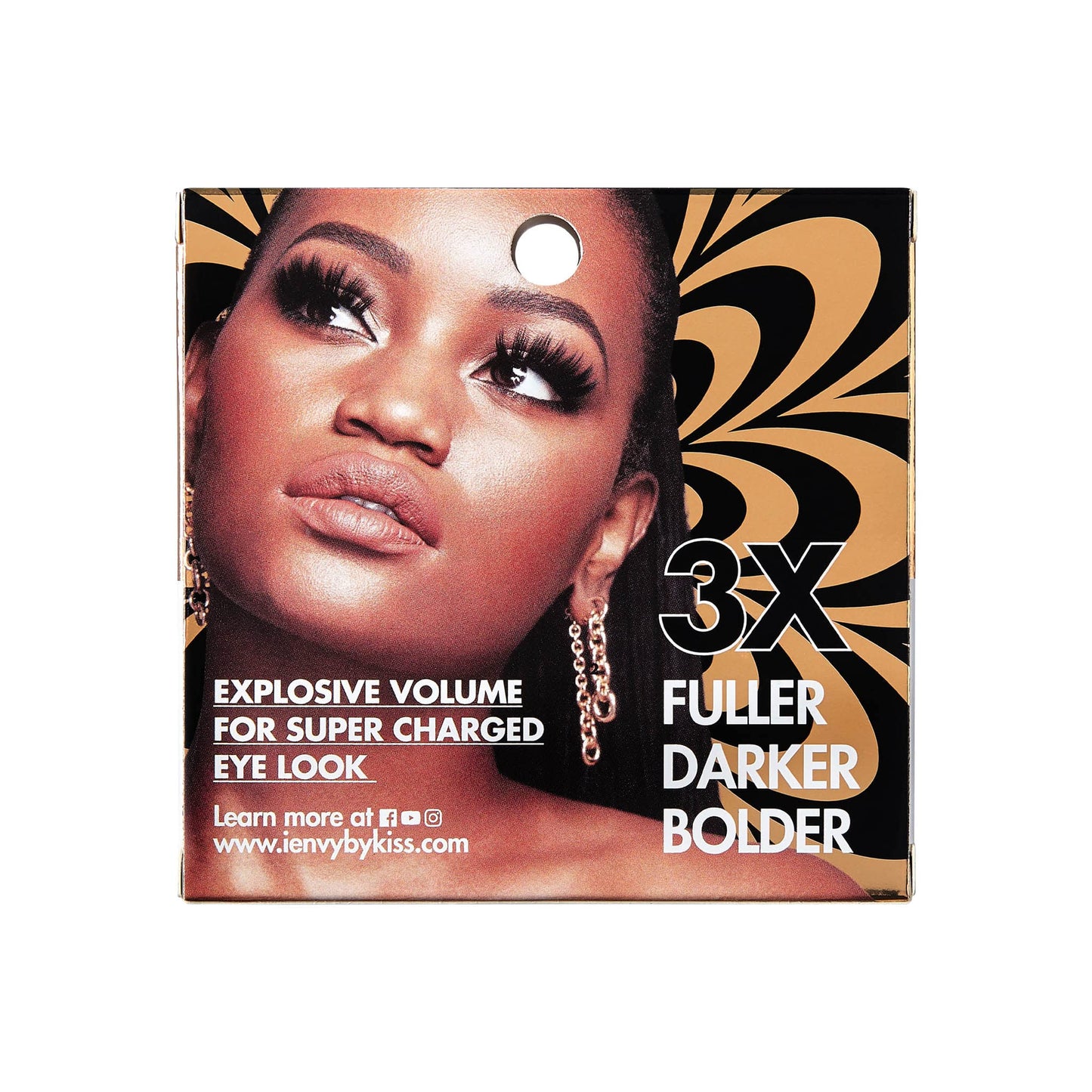 i-ENVY So Plumped False Eyelashes Super Charged Effect 3D False Lashes 1 PACK (Style 1)