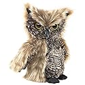 Folkmanis Screech Owl Puppet with Turning Head
