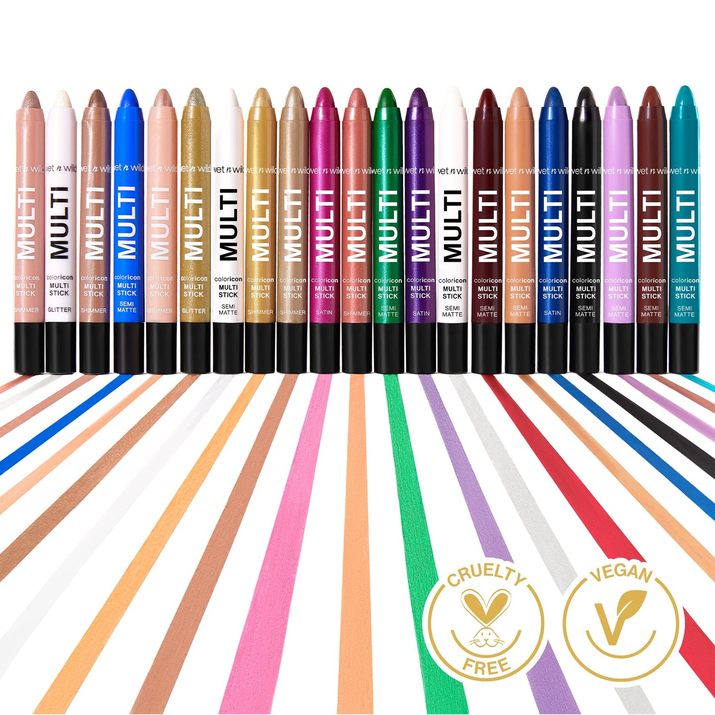 wet n wild Color Icon Cream Eyeliner Eyeshadow Multi-Stick, Moisturizing, Nourishing Velvety Cream-to-Powder Buildable & Blendable Formula