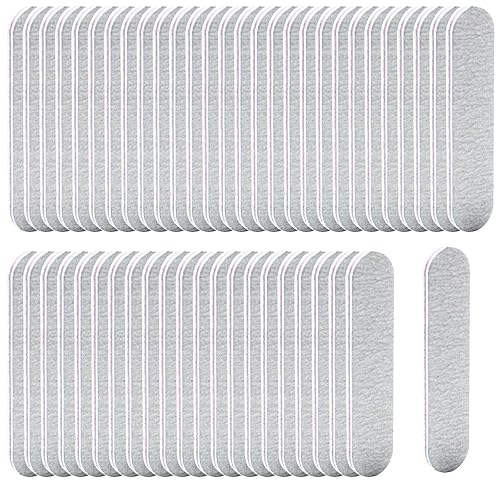 50 Packs 100/180 Grits Mini Nail Files and Buffers Double Sided Emery Boards Manicure Tool for Acrylic Nails, Nail Care
